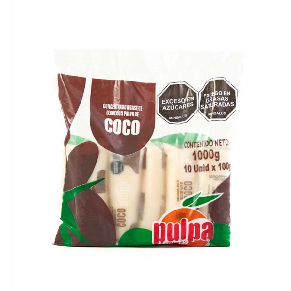 Limonada de coco (con azúcar)